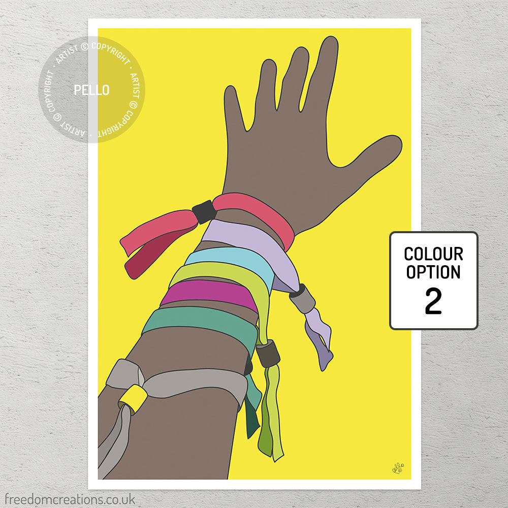Blank Gig Wristbands