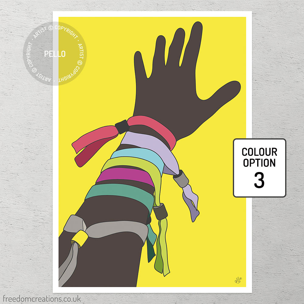 Blank Gig Wristbands