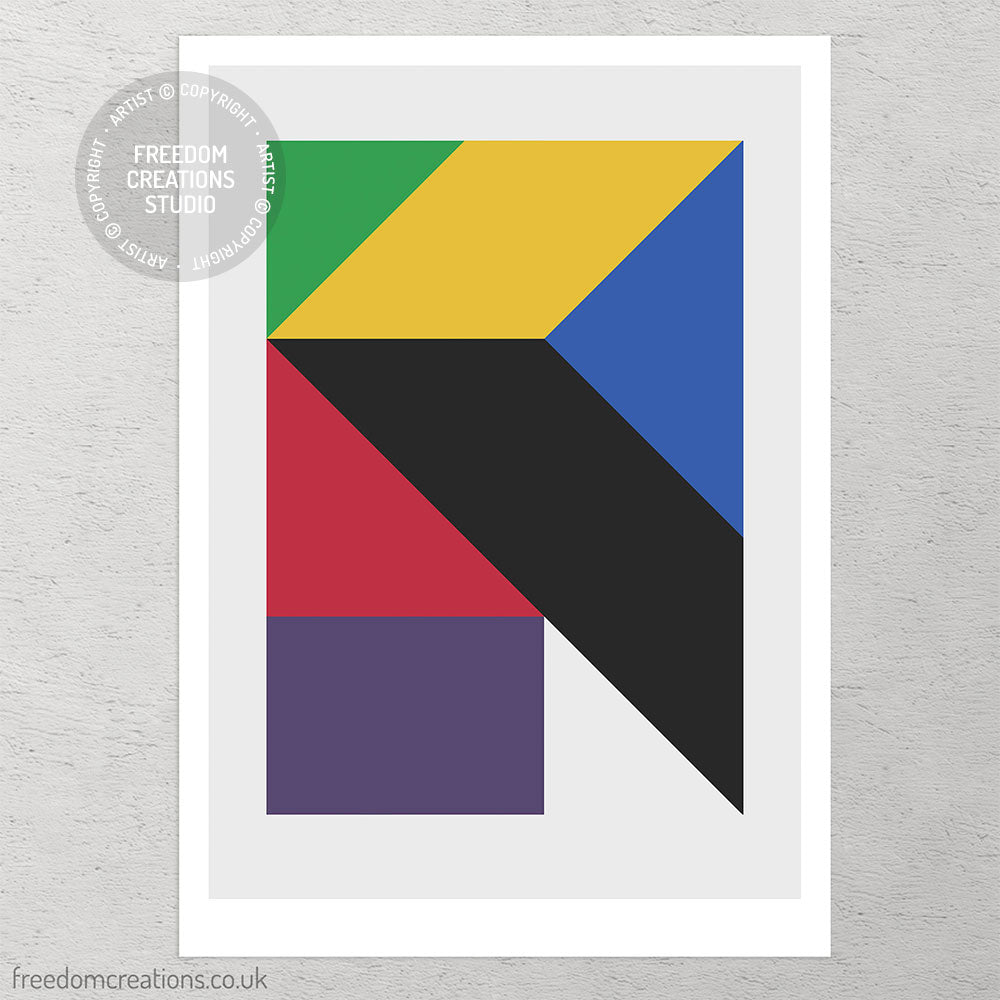 Geometric Colour Block