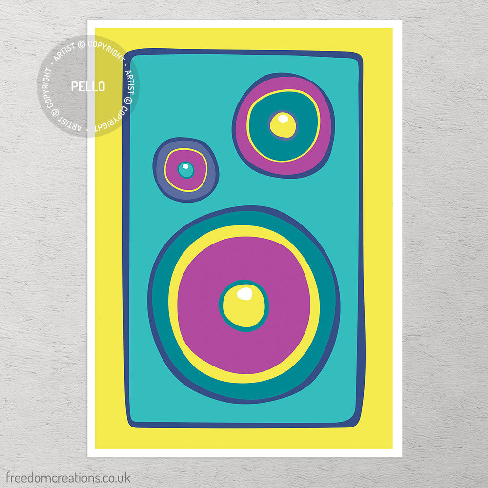 Teal Speaker
