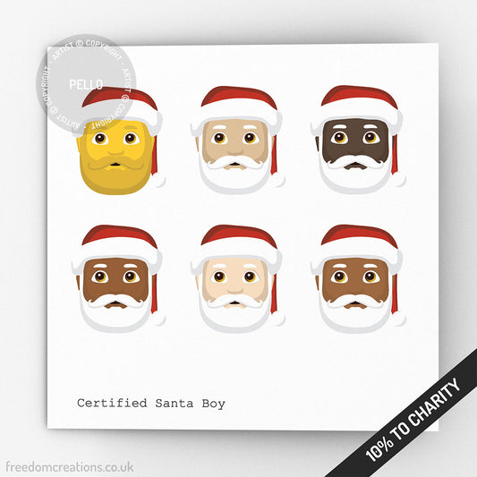 Certified Santa Boy