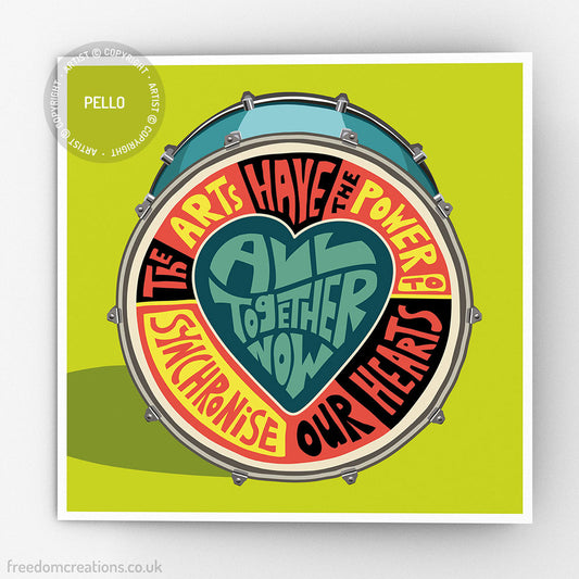 Heart Beat (Blue)