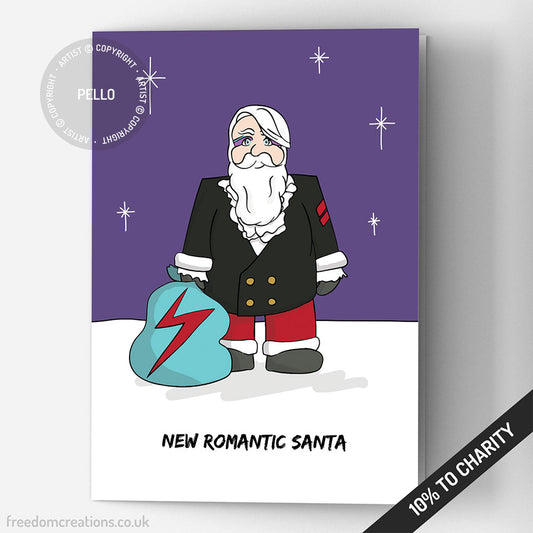 New Romantic Santa