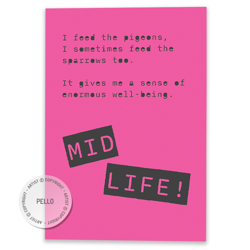 Art & cards inspired by Britpop