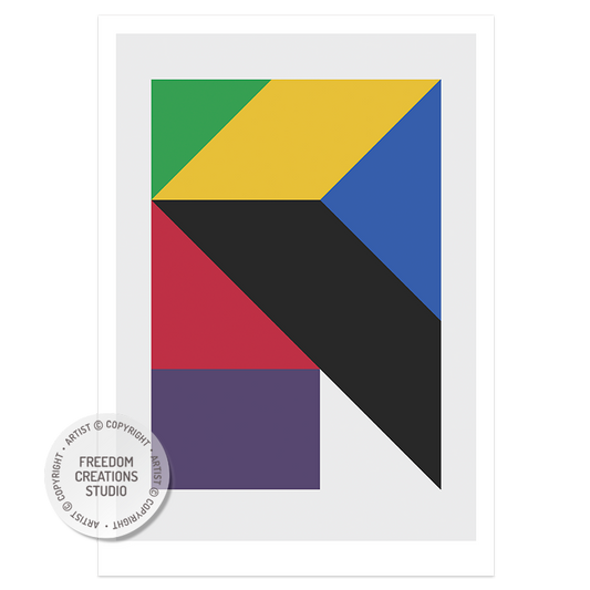Geometric Colour Block