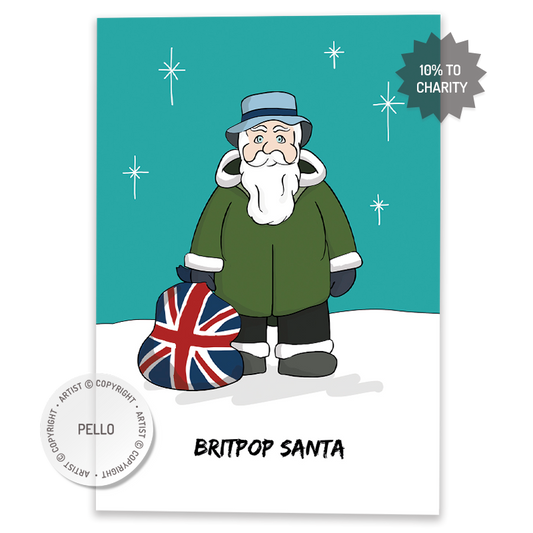 Britpop Santa