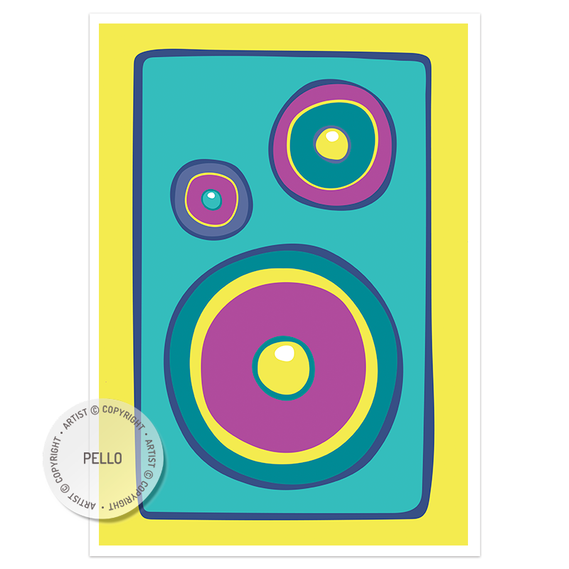Teal Speaker
