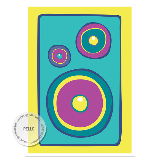 Teal Speaker