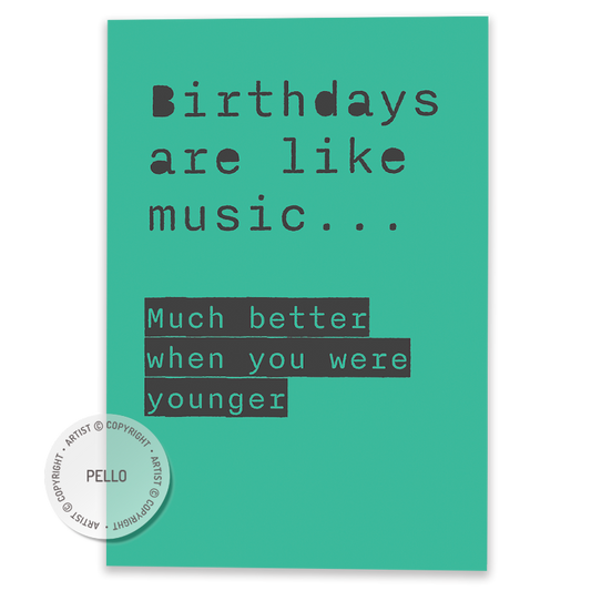 Music was better when you were younger