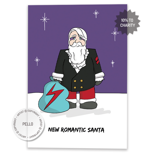 New Romantic Santa