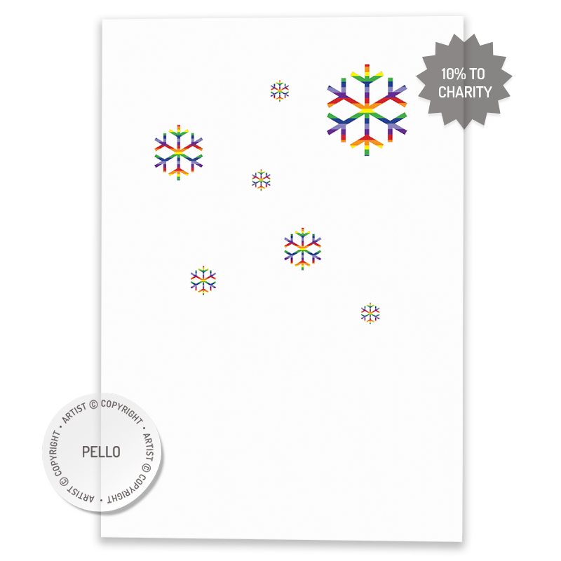 Pride Christmas Snow