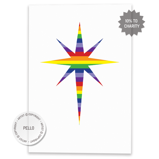 Pride Christmas Star