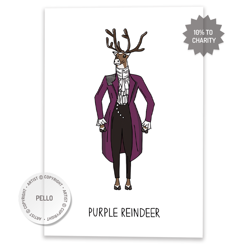 Purple Reindeer