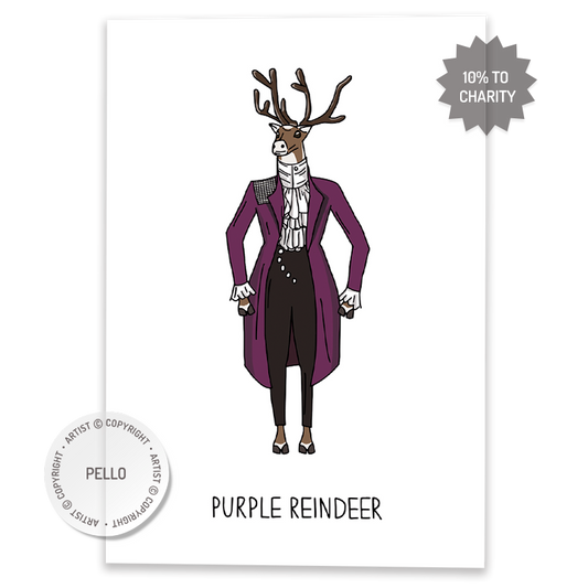 Purple Reindeer