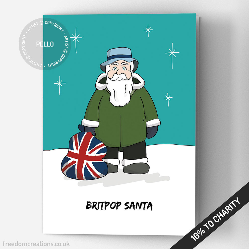 Britpop Santa