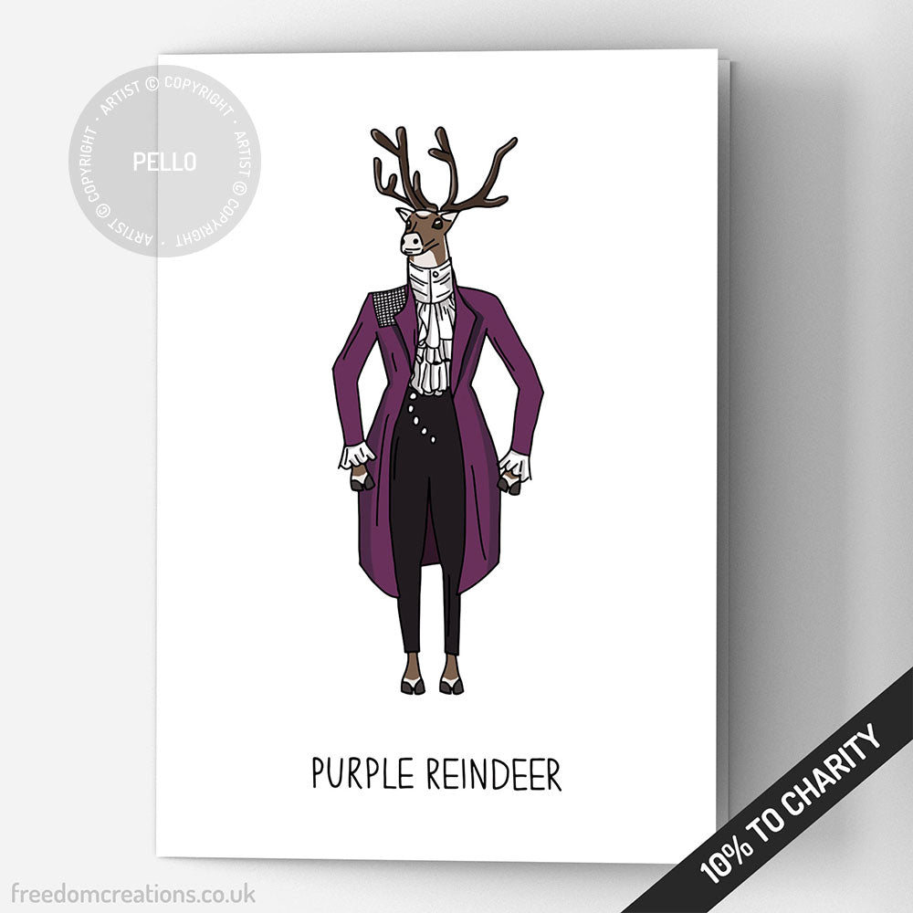 Purple Reindeer